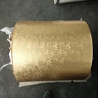Embossed aluminum foil laminated paper for wrapping and packing paper