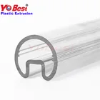 Clear PETG light diffuser round shape plastic light cover for lamp shades