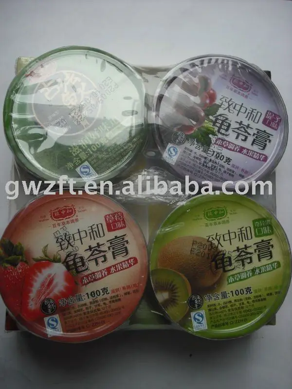 herbal jelly,nata jelly chinese herbal jelly(gui ling gao)