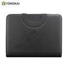 TongKai Business Customized Zippered Portfolio File Folder with Calculator