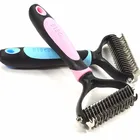Pet Cleaning & Grooming Products double faced dog deshedding tool