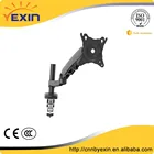Gas Cylinder LCD Monitor Swing Arm, Computer Holder Fitting And Folding LCD Monitor Mount