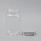 Eco-Friendly Feature Hermetic Use Plastic Mason 250ml pet Jar