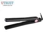 Professional Diamond Decoration Private Label Ceramic Flat Iron Hair Straightener