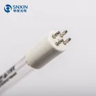 Standard 4-Pins T5 UVC Bactericidal Lamp 12W 254mm UV Disinfection Tube with customized length