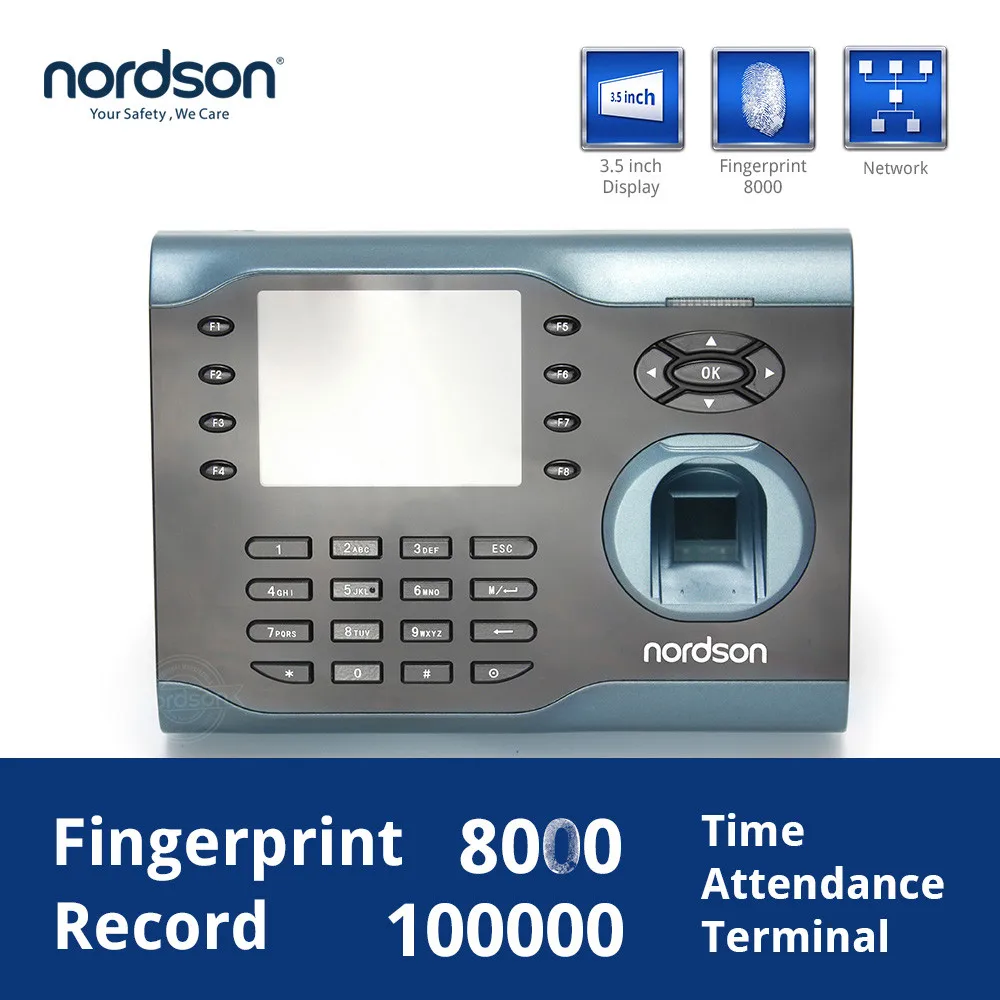 Nordson Fingerprint Time Attendance Terminal FR-Iclock360_01.jpg