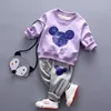 Autumn and Winter Cartoon Kids clothes Clothing Sets unisex