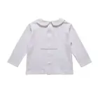 custom OEM design pattern boutique blouse for children