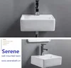 Serene sanitary ware kitchen sink restaurant bathroom small mini size wall mounted corner hand washing sink