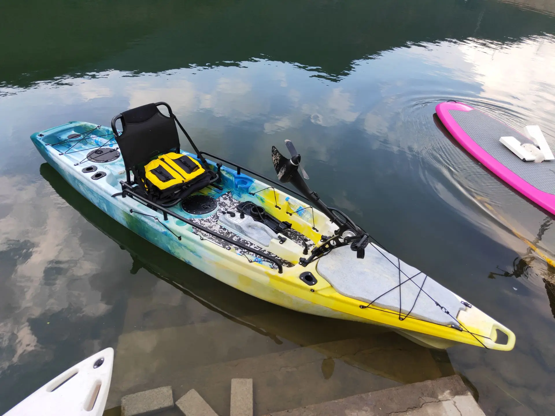 Roto Mold Single Foot Pedal Drive Kayak Could Fix Electric Motor Buy