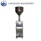 Vertical electric liquid cream filling machine,semi-automatic filling machine,honey ointment filling machine