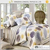 Good price polyester thread count piece bed sheet bedding set