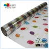 Waterproof Transparent Gift Wrapping Paper Floral Wrapping Paper