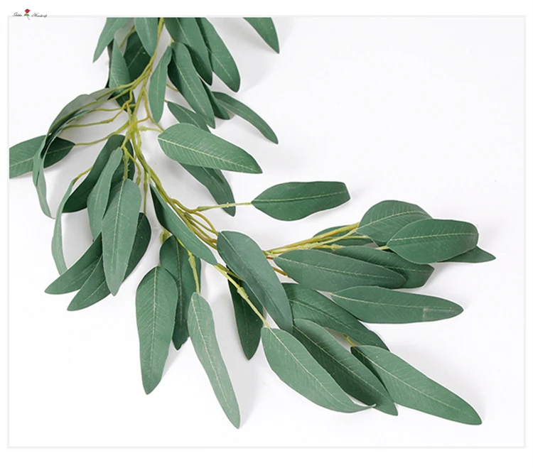 2m long greenery leaves garland artificial eucalyptus