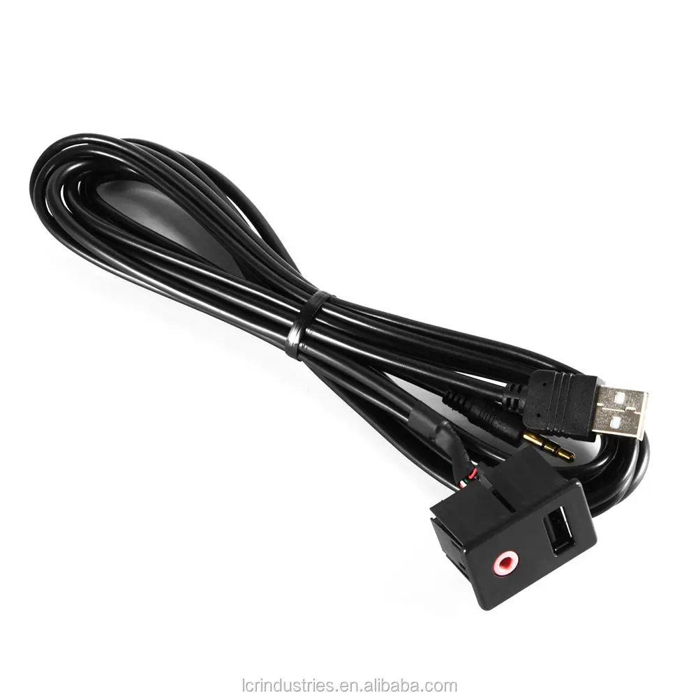 factory supply 3 pin male to male jack aux audio cable with 3.5mm - ANKUX.COM