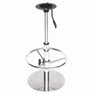Recommended Commerical Furniture Kit Easy Maintenance Surface Metal Bar Swivel stool base