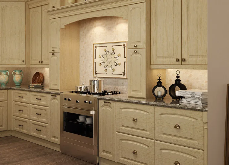Comfort op maat eiken massief houten keuken kast moderne keuken ...