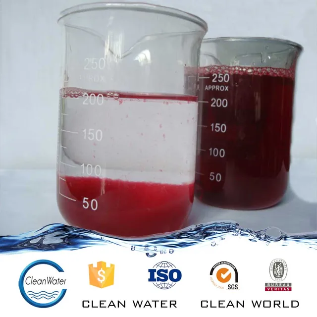 Clear liquid Water treatment flocculating agent CW-07 for waste and drinking water