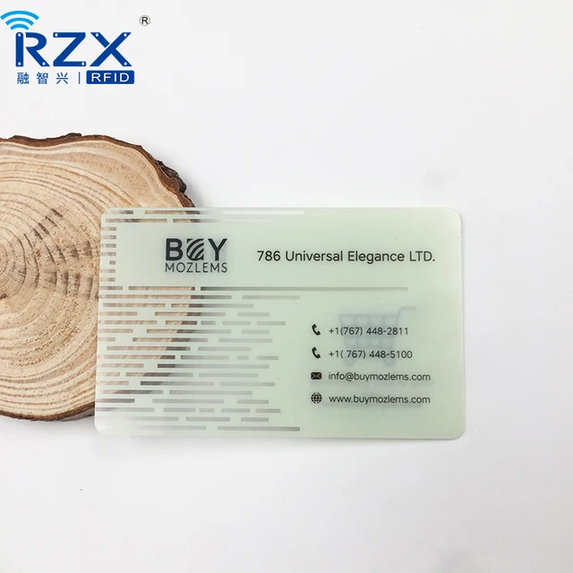 high quality customized pvc transparent vip business clear