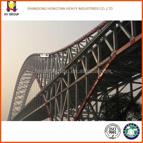 light weight steel bridge truss