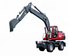 1ton to 6 ton Mini Hydraulic Crawler Wheel Excavator