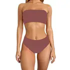 BIkini 2019 Girl Sexy Swimwear High waist swimsuit Thong Bikini