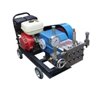 Diesel engine driven pressure washer high pressure cleaner water blasters triplex plunger pump for removing rust