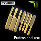 Salon Hair-Cutting 18K golden professional hair comb Series Product(1)