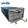 Stainless steel graduated fin evaporator for IQF