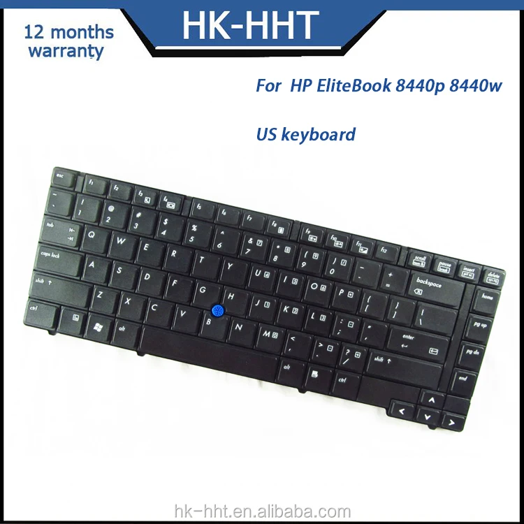 Us Layout Laptop Keyboard For Hp Elitebook 8440p 8440w