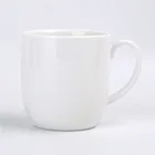 240ml White Simply Classical Ceramic Fine Porcelain New Bone China Cappuccino Coffee Cups Mugs Sets