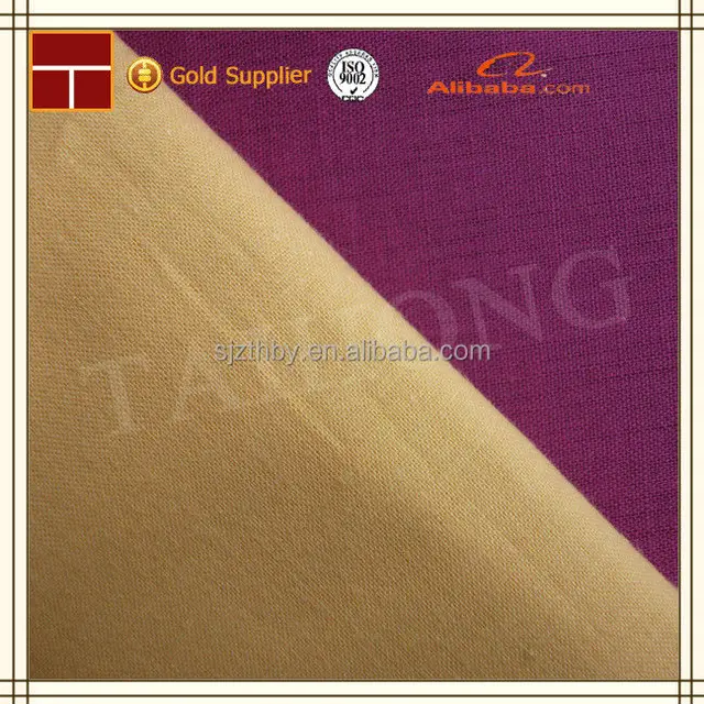 100%cotton plain fabric 32*32 68*68 sand washing dyed fabric