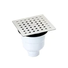 2019 New design low price wholesale custom pump valves plastic basin drain