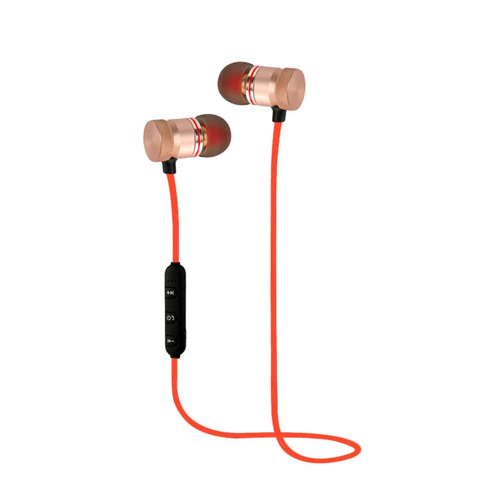 OEM Gift Promotional Magnetic Wireless 4.1 Bluetooths Stereo Headset Sport Earphone - ANKUX.COM