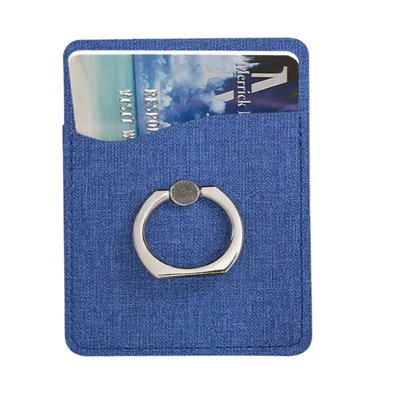 silicone card holder wallet adhesive cell phone stand credit