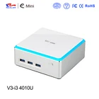ミニitxインテルコアi3はミニpcのwindows 10 sata i3 4010U 1.7 ghz 300メートル無線lanデュアル4 k解像度