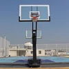 Adjustable-Height Outdoor Portable Basketball Pole with Base