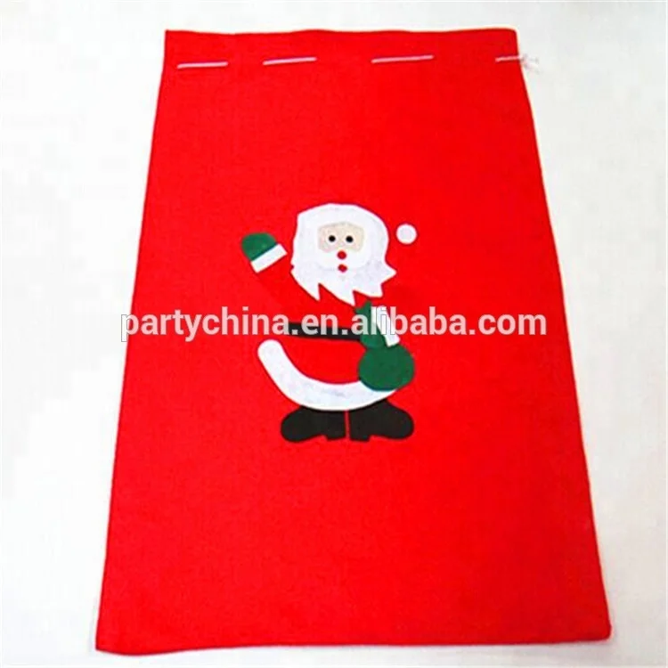 factory direct large christmas gift bags non woven bag print