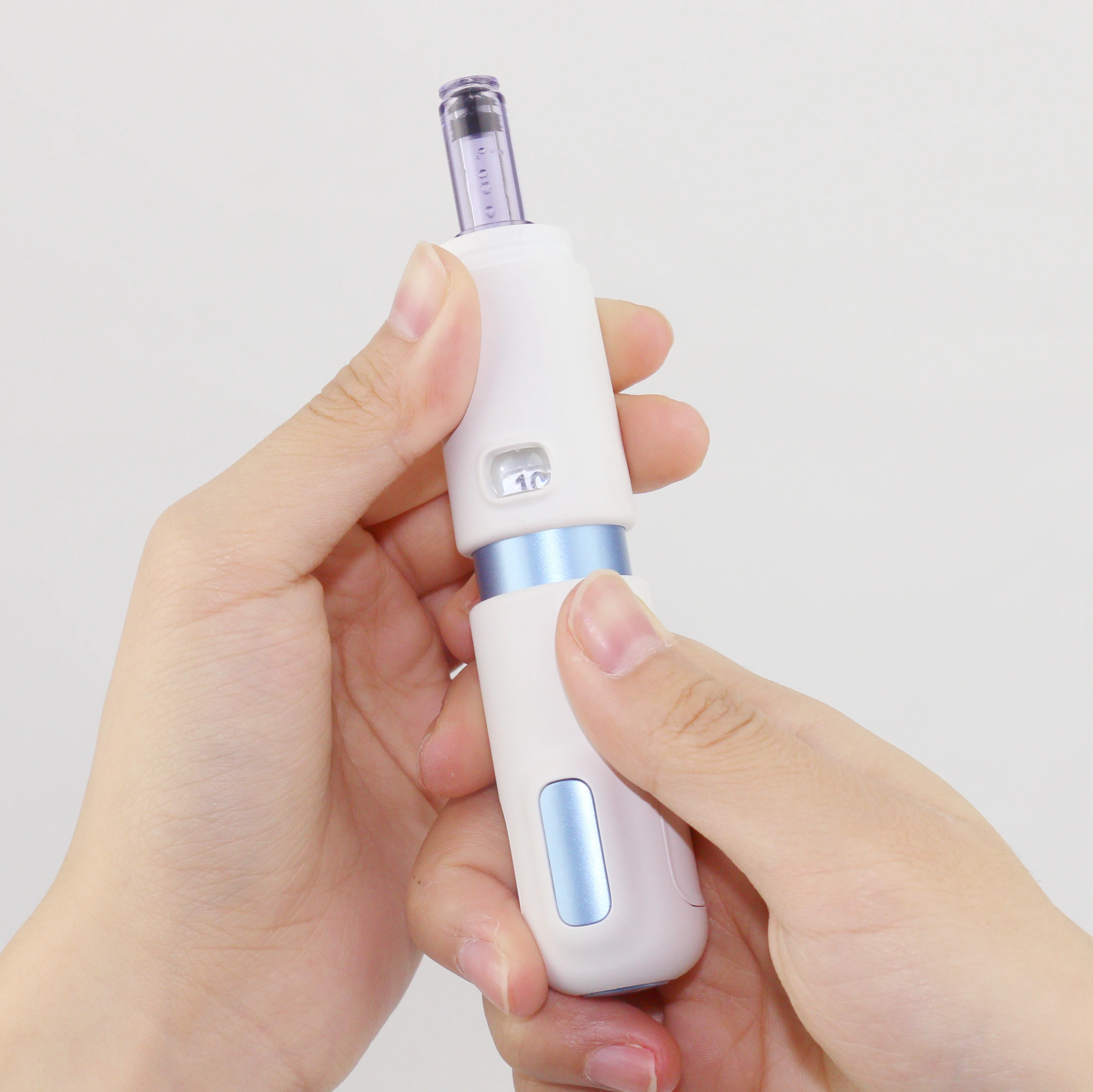 Aguja desechable libre inyector de aguja médica gratis jeringa para inyección de insulina de la hormona de crecimiento de Cirugía Cosmética inyecciones