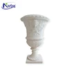 pure white marble large outdoors vases stone vase NT-BS0107