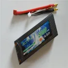 Rechargeable Battery 2S 7.4V 5000mah 40C Remote Controlled Lipo Battery For RC Car Toys Batteries Pack with Hard Case