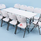 Made in China Foldable 10 Seats Dining Table Set