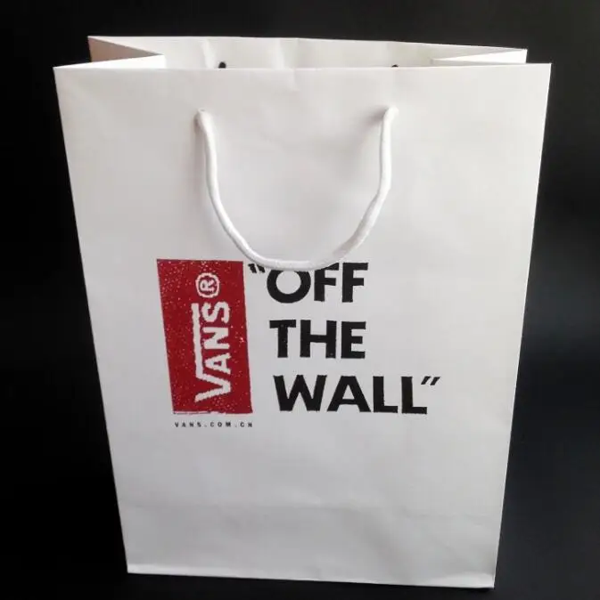 custom design ecofriendly paper shopping bag