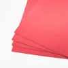 Two face red color dyed card paper board