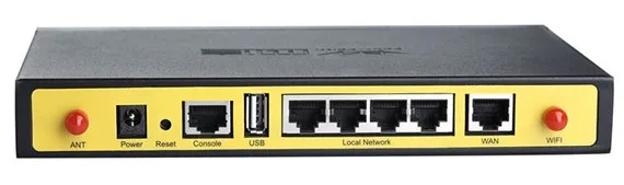 F8134 4 LAN port RJ45 Ethernet GPRS wifi ZigBee Gateway for Street Light Control - ANKUX.COM
