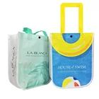 Chic One Piece Swimsuit Shopper Custom Logo Mini Size Gift Tote Non Woven Made Shopping Bag