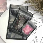 Plastic Bags Bag> Zipper Plastic Bag Black Matte Recyclable Plastic Zipper Packaging Bags Zipper Plastic Packaging Bag>