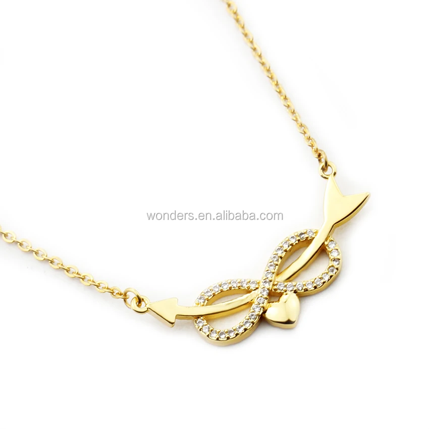 bridal cz jewellery promising girlfriend gift collier women