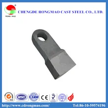 Highly Wear-resistant Parts 200mm Bimetal Crusher Hammer For Limestone