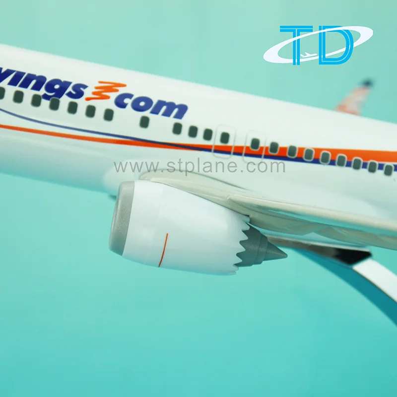 B737 Max8 1 100 39 5cm Smartwings Aeromodelling Planes Hot Business Gift Buy Boeing 737 Scale Model Aircraft Resin Model Plane Promotional Business